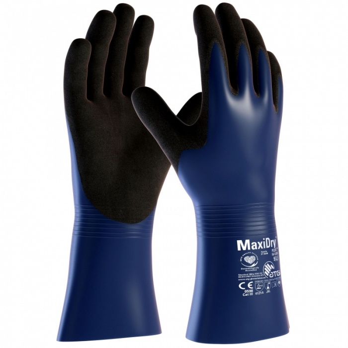 MaxiDry Plus Chemical Resistant Gauntlet Gloves 56-530
